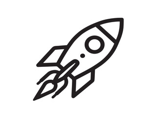 Beautiful Space Symbol Using Modern Minimalist Vector Lines