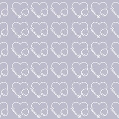 nurse life seamless texture