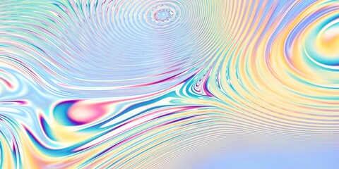 Abstract Iridescent Waves A Beautiful and Ethereal Pearly Background Design Perfectly Crafted for Contemporary Digital Projects
