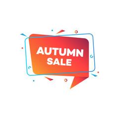 Autumn Sale Banner Design  Modern Marketing Template