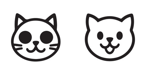 Cat Faces Icon Set
