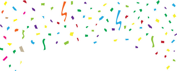 Confetti Blast Background for Festive Celebrations