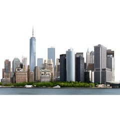 Obraz premium Stunning New York City Skyline Panorama Manhattan's Architectural Marvel
