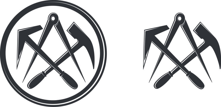 zeichen_maurer_vector_set