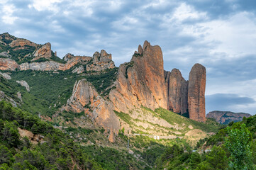 Mallos de Riglos Natural Area in Huesca