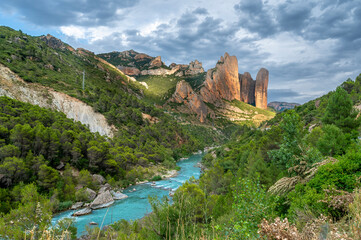 Mallos de Riglos Natural Area in Huesca