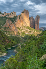 Mallos de Riglos Natural Area in Huesca