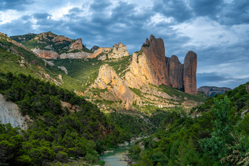 Mallos de Riglos Natural Area in Huesca