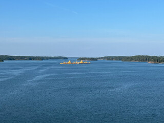 Obraz premium Baltic Sea and islands