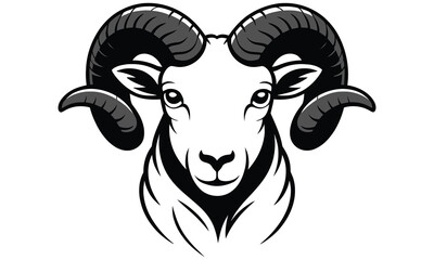 head of a ram