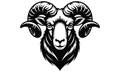 head of a ram