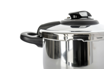 High Quality Pressure Cooker on Clear Background for Professional Use