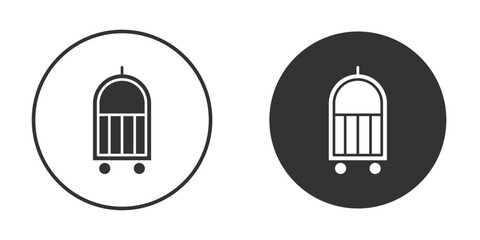 Hotel service icon for web, mobile and infographics.