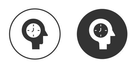 Patience icon for web, mobile and infographics.