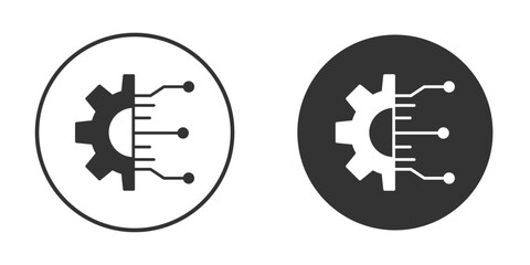 Technology icon for web, mobile and infographics.