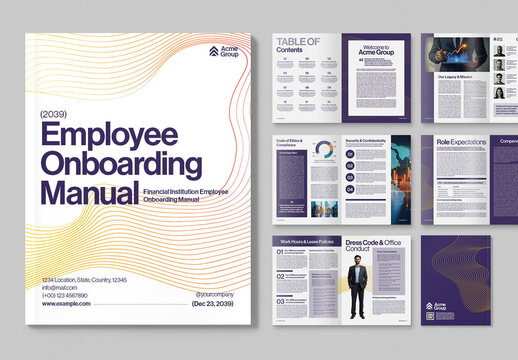 Employee Onboarding Handbook Template