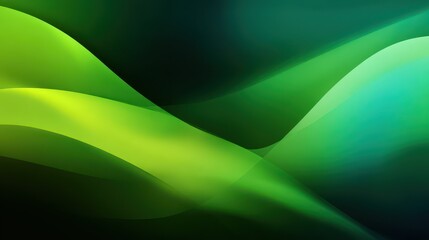 Fototapeta premium A 4K photo of 4K photo of abstract Green Gradient Background Design Modern Style Smooth Lines Subtle Texture Elegant Curves Digital Art Vibrant Hues Nature Inspired.