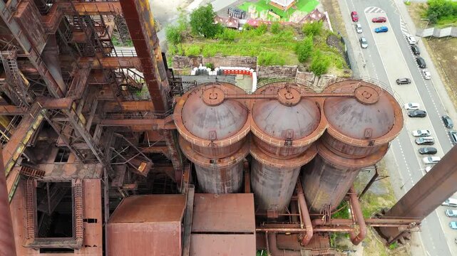 Blast Furnace 6 in Dolni Vitkovice Industrial Complex, Ostrava, Czech Republic