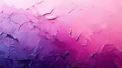 Abstract pink and purple textured paint background.