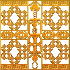 seamless pattern with geometric shapes, . Ideal for Luxury wall art design, luxury branding, fashion and decorative themes.