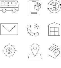 
Internet & Mobile Softwear Vector Icon.
