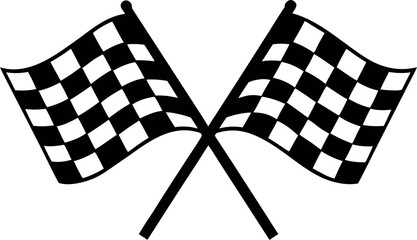 checkered flag flag silhouette vector, checkered racing  clip art, winner flag black symbol