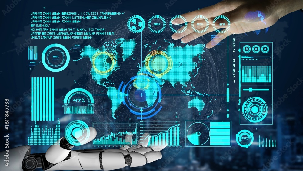 Poster ai enhances network connection visualization with real-time digital analytics, virtual assistant too