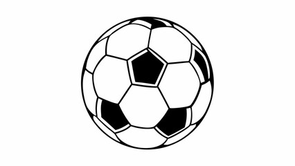 Obraz premium Vector soccer ball. Multiple angle variations of a soccer ball. Perfectly symmetrical geometrical shapes, layered and grouped for easy editing. 