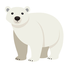 Polar Bear Vector Illustration.eps