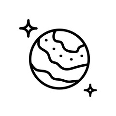 Bath bomb icon. Cosmetic bathe bomb in hand. Sea salt ball for aromatherapy and relaxation. Vector illustration isolated on white