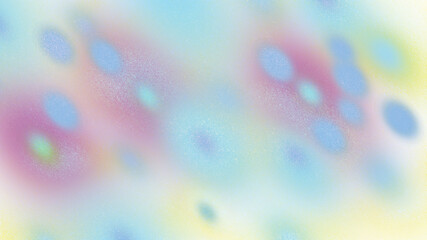 Pastel colored abstract shapes soft gradient