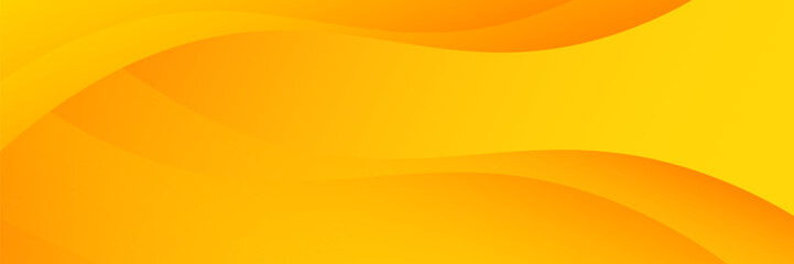 Orange Abstract Vector Background. Wave Background. Vector Illustration