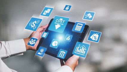 Cost reduction and cost saving through digital transformation, business cost optimization, operational cost reduction, financial savings, and resource efficiency strategies for business success. Spire