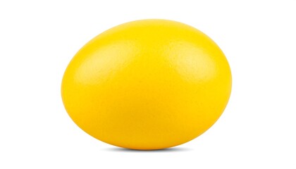Single yellow egg