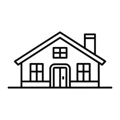 Minimal house front