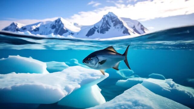 Antarctic Fish: Ice-Bound Beauty, Underwater Majesty