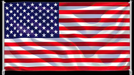 USA flag. American flag. American flag blowing in the wind, Abstract holiday background. Happy Memorial