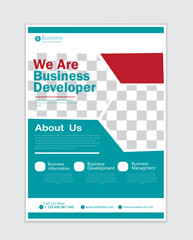 Business flyer  design creative and modern layout.