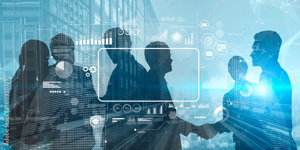 Poster data analytics and big data strategy for real-time analytics, predictive data modeling, business int