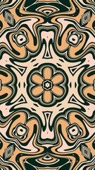 digital art in the form of a kaleidoscope