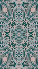 digital art in the form of a kaleidoscope