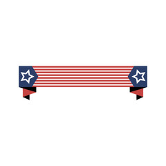 American flag banner with stars and stripes, ideal for patriotic events, celebrations, and national holidays