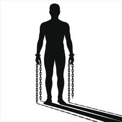 Man with Broken Chains: Symbol of Freedom & Overcoming Adversity