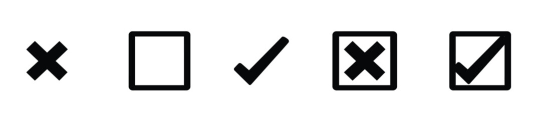 Obraz premium Abstract vector background with technology arrows and business check mark icon