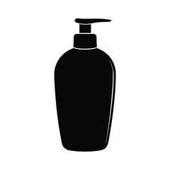  cosmetic bottles isolated