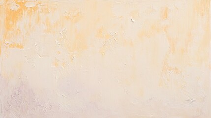 Fototapeta premium Weathered abstract off white cream color art paint texture background, bold brush stroke wallpaper backdrop