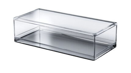 Modern clear storage box for organizing small items effectively