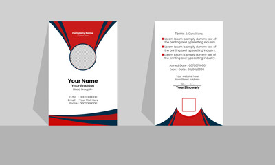 Special Id card design template