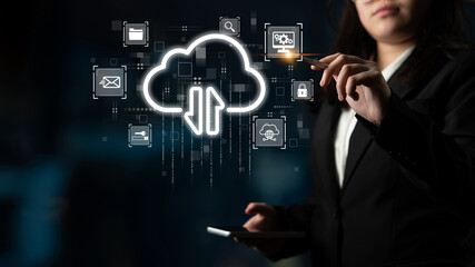 Cloud computing enables digital growth with secure data storage, scalable infrastructure, and...