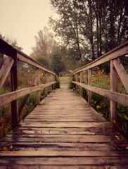 wooden bridge
